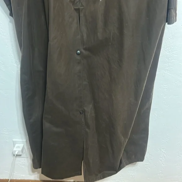 Mens Oiled Duster - Picture 5 of 13